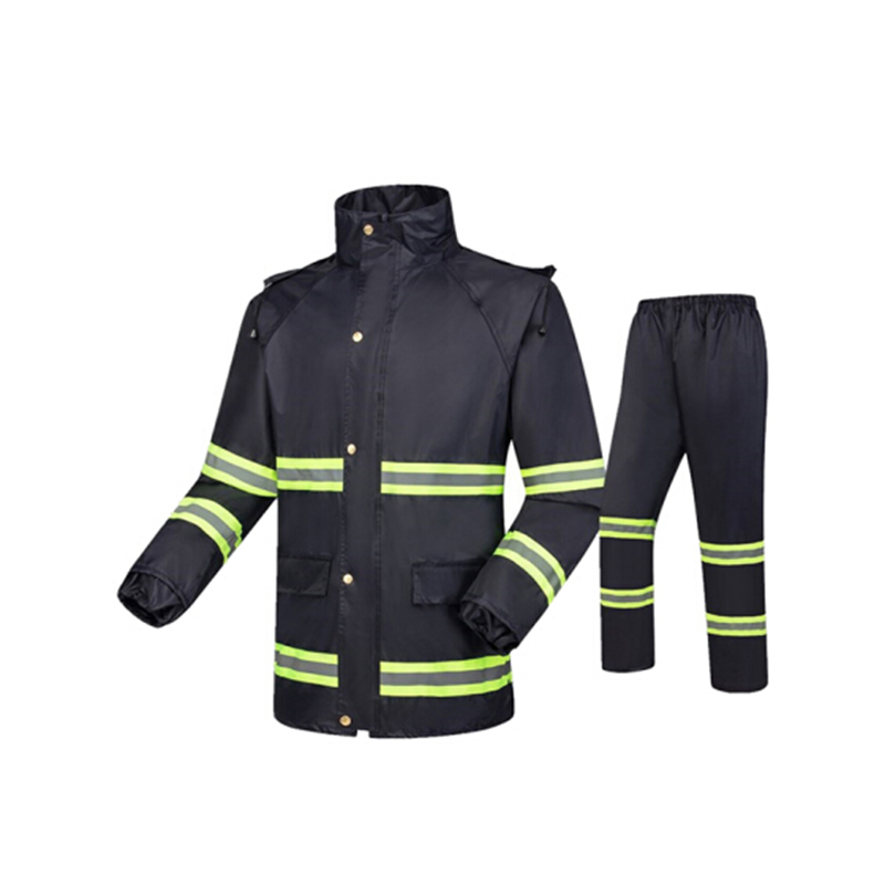 燕王 YW-9222 反光雨衣套装 XL码 （单位：套） 分体式 深藏青