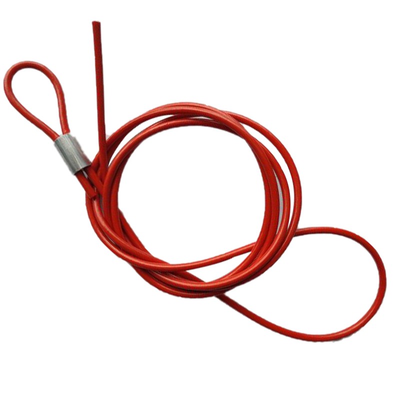 深国电投 XILF-C085 双耳钢丝绳 1m*4.8mm （单位：条）  