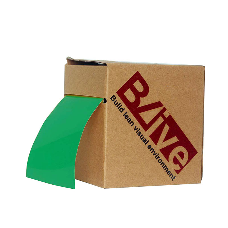 BLIVE BL-NTH-100-GN 地贴胶带 100MM*22M （单位：卷） 揭除无残胶聚酯 绿色