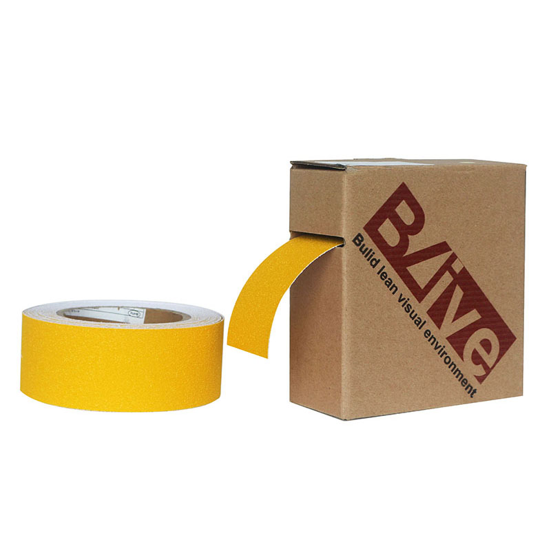 BLIVE BL-ANTI-100-YL 防滑磨砂地贴胶带 100MM*15M （单位：卷） 磨砂材质 黄色