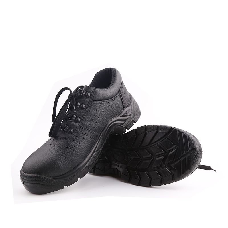 代尔塔（Delta） 301509 牛皮安全鞋 41码 （单位：双）  黑色