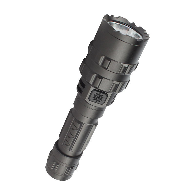 鸣固 ZA2501 强光远射LED灯充电式迷你手电筒 L12灯芯10W （单位：个）  