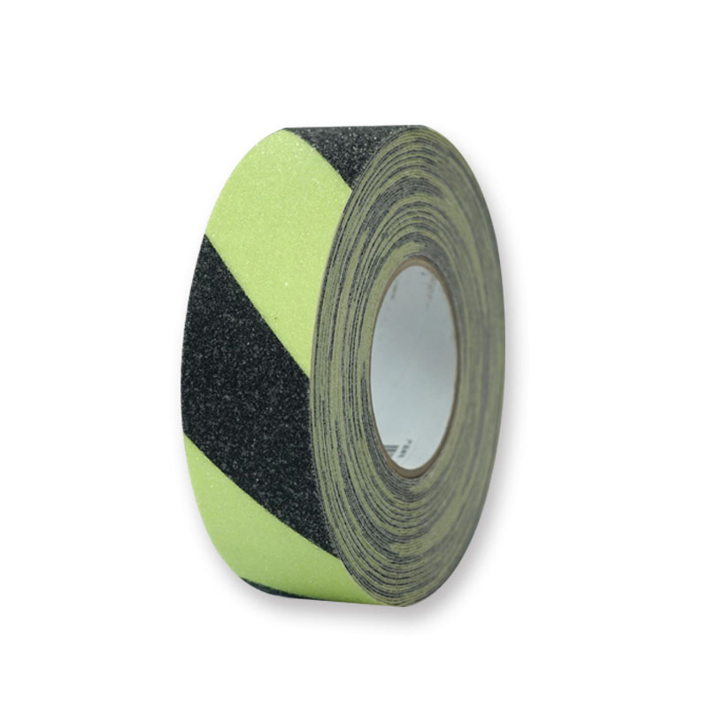 安赛瑞 14501 自发光防滑胶带 5cm*18m （单位：卷）  黄黑色