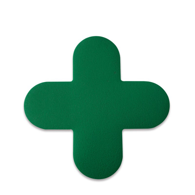 安赛瑞 15798 耐磨型5S管理地贴 15*5cm 10片/包 （单位：包）  绿色