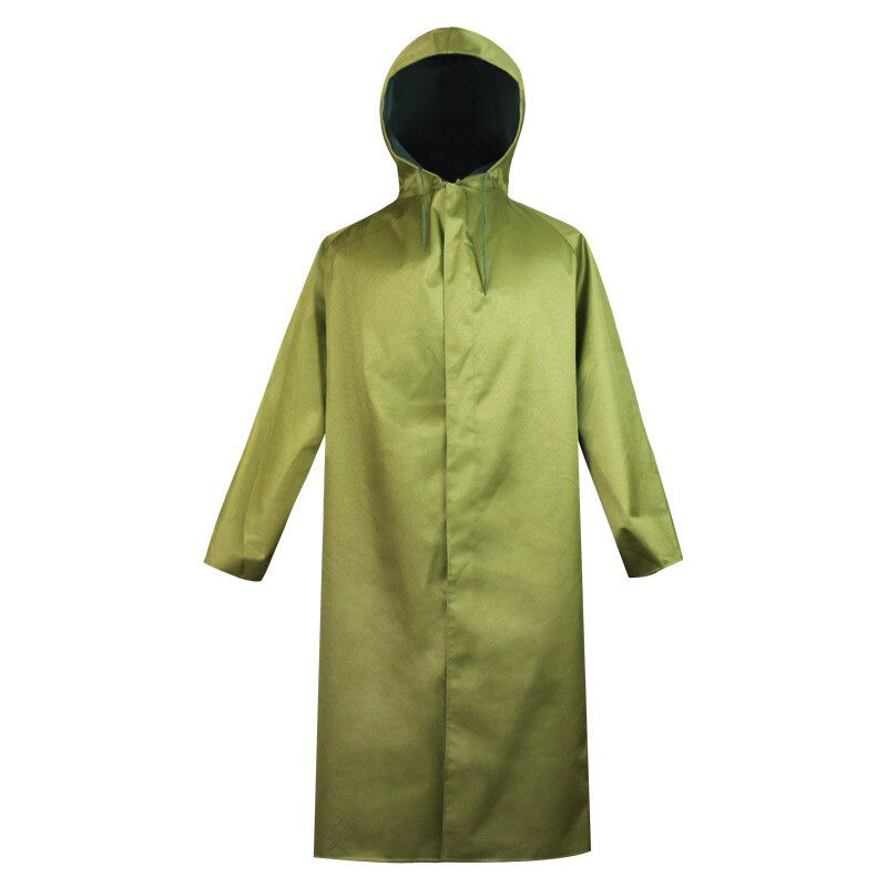 艾宏 AH-A80182 防水雨衣 70cm*65cm*74cm （单位：件） 连体式 军绿色
