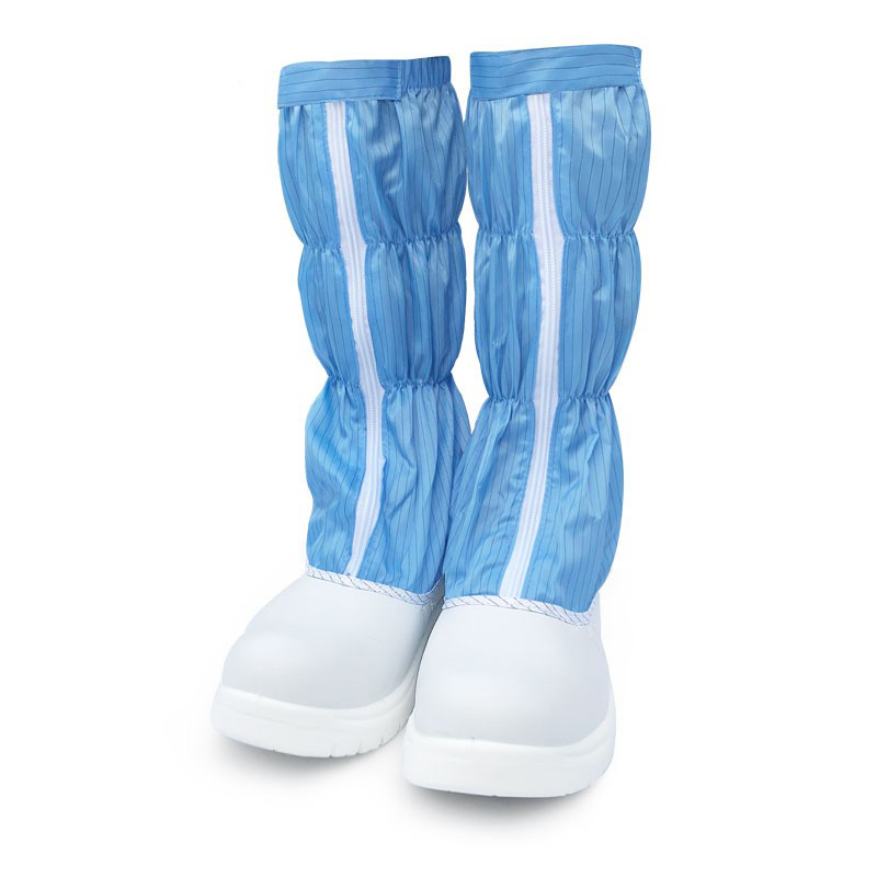 艾宏 AHXZ-360 防砸无尘鞋 41码 长筒 （单位：双）  蓝色