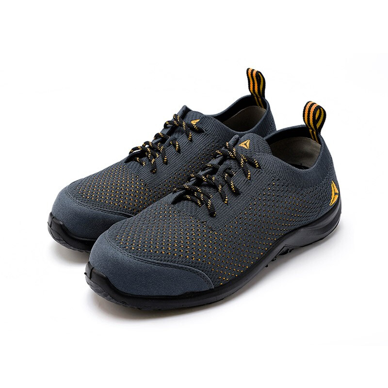 代尔塔 301228 安全鞋 40码 （单位：双）  灰橙色