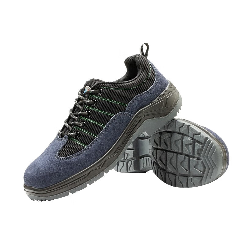 固邦特 GB-6622 防砸劳保鞋 42码 （单位：双）  蓝黑