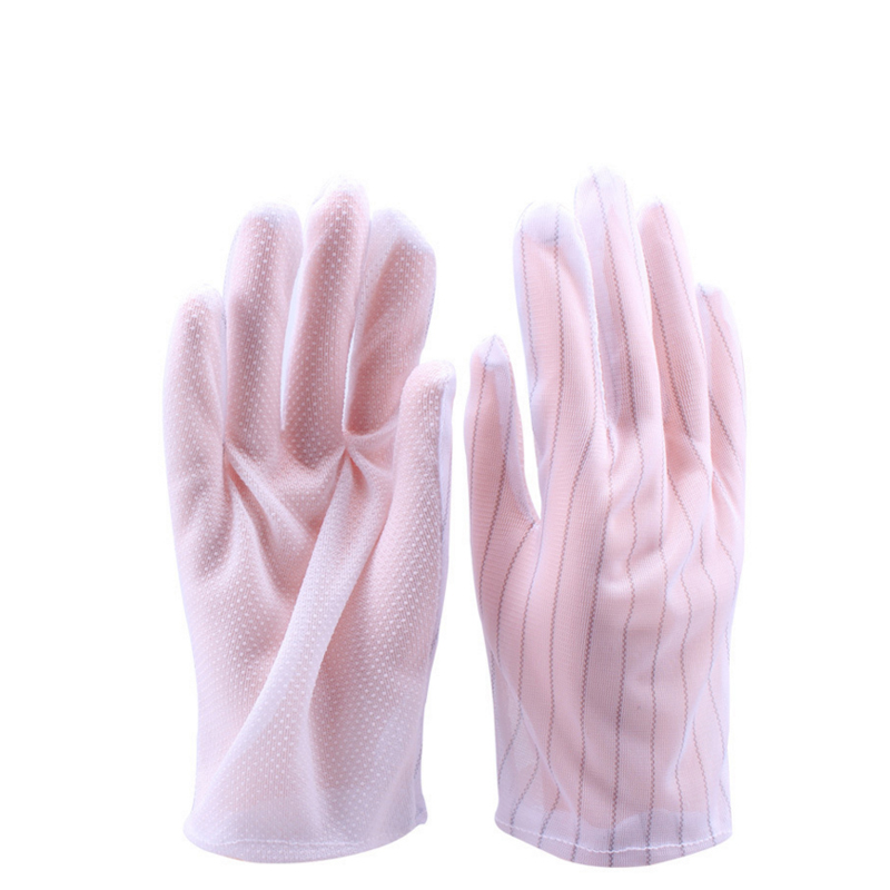 安赛瑞 10834 防静电点胶手套 20双/组 （单位：组）  