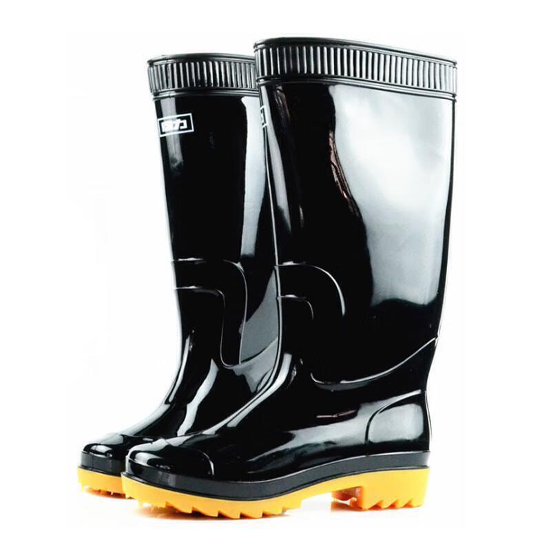 回力 HXL807 高筒雨靴 尺码可选 （单位：双）  黑色