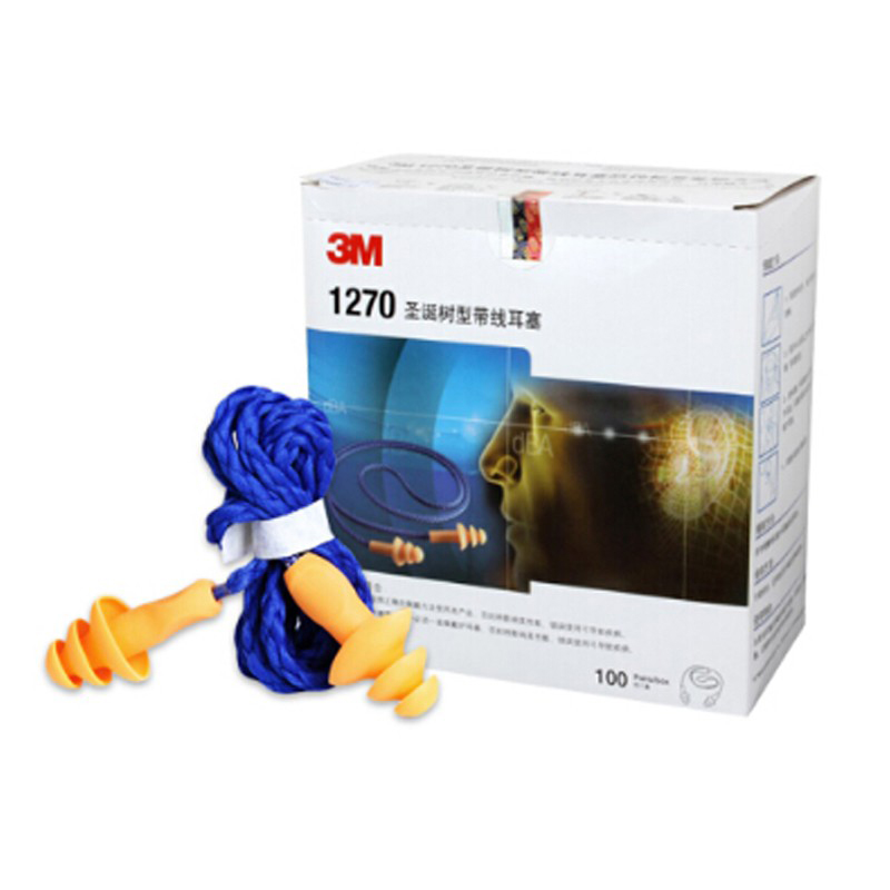 3M 1270 隔音耳塞 十副 （单位：组）  