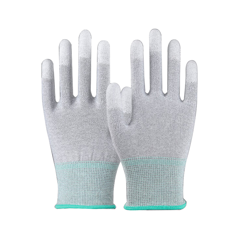 添盾 TD-GL5021 碳纤维涂指防静电手套  （单位：双）  