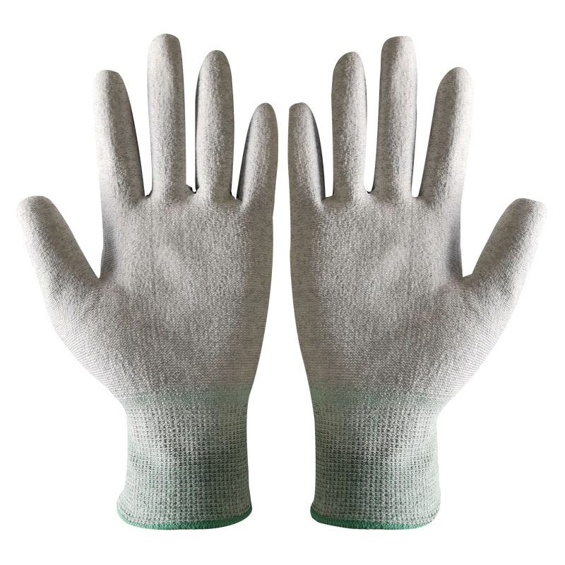 添盾 TD-GL5022 碳纤维涂指防静电手套  （单位：双）  