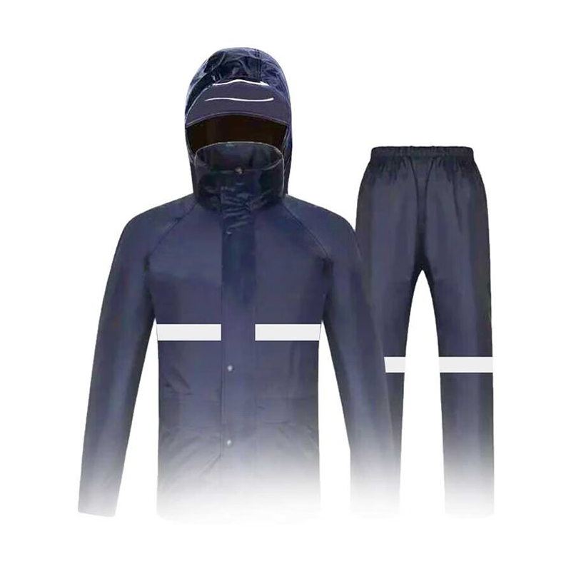 添盾 TD-BP602 双层反光分体雨衣  （单位：件）  藏青色