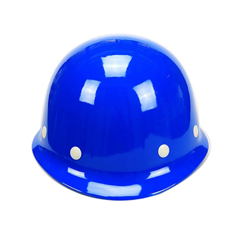 添盾 TD-HT01 圆盔式玻璃钢安全帽  （单位：顶）  蓝色