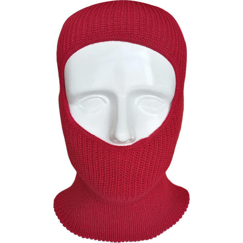 添盾 TD-HT0102 针织防寒冬用头套  （单位：个）  酒红色