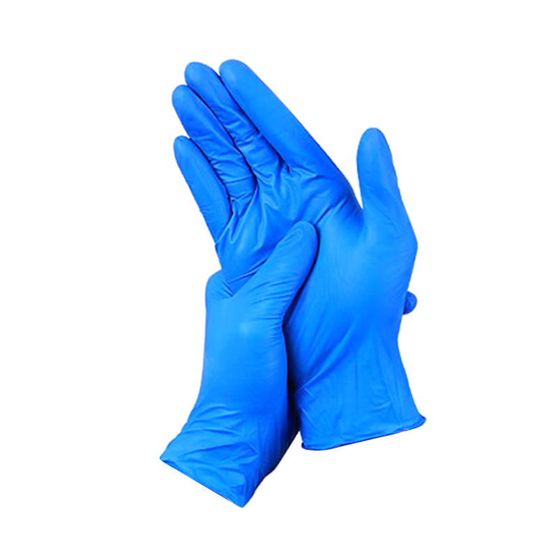 爱马斯 无粉麻面型 丁腈手套  （单位：盒）  蓝色