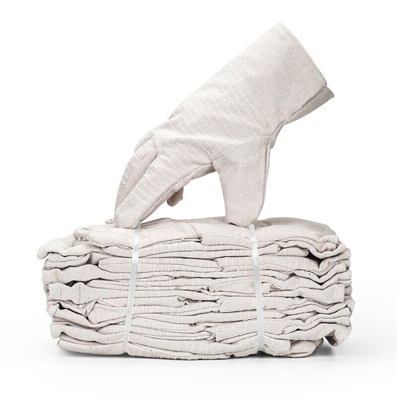 贸正 甲布耐磨加厚24道线 帆布手套  （单位：副）  