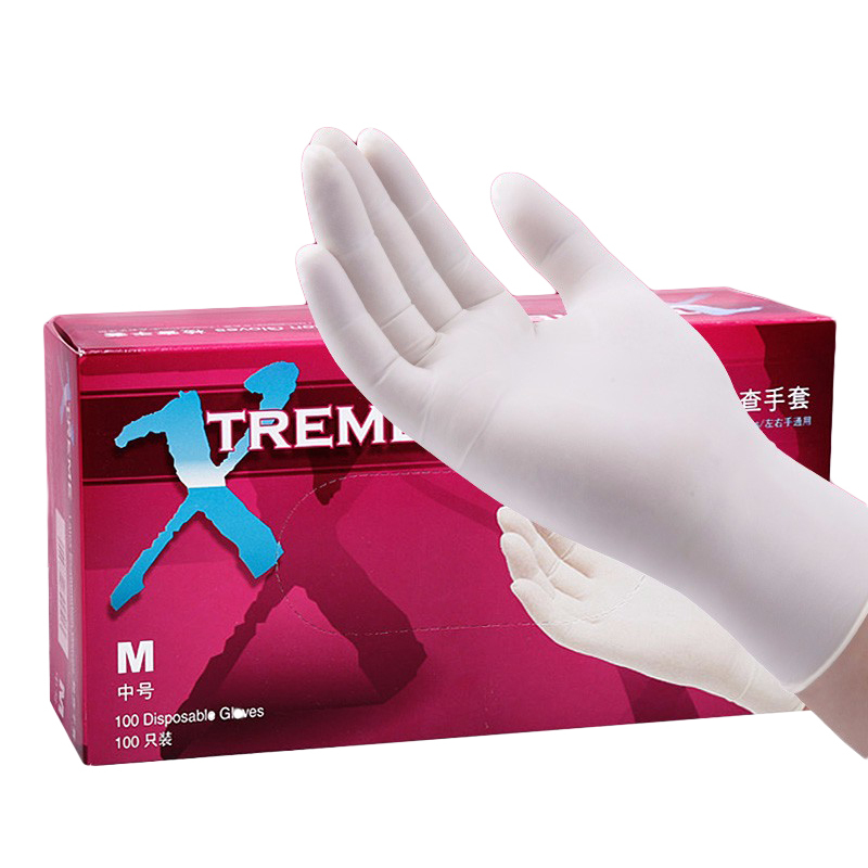 爱马斯 XLFRT42100 一次性橡胶手套  （单位：包）  