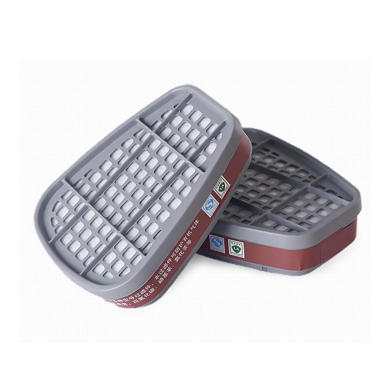 普达 P-A-1 滤毒盒 滤毒盒*2+滤棉*2+压盖*2 （单位：盒）  