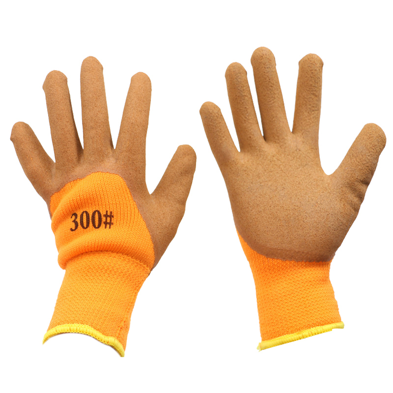 哥尔姆 ST509 浸胶劳保手套 加厚保暖毛圈乳胶发泡 （单位：双）  