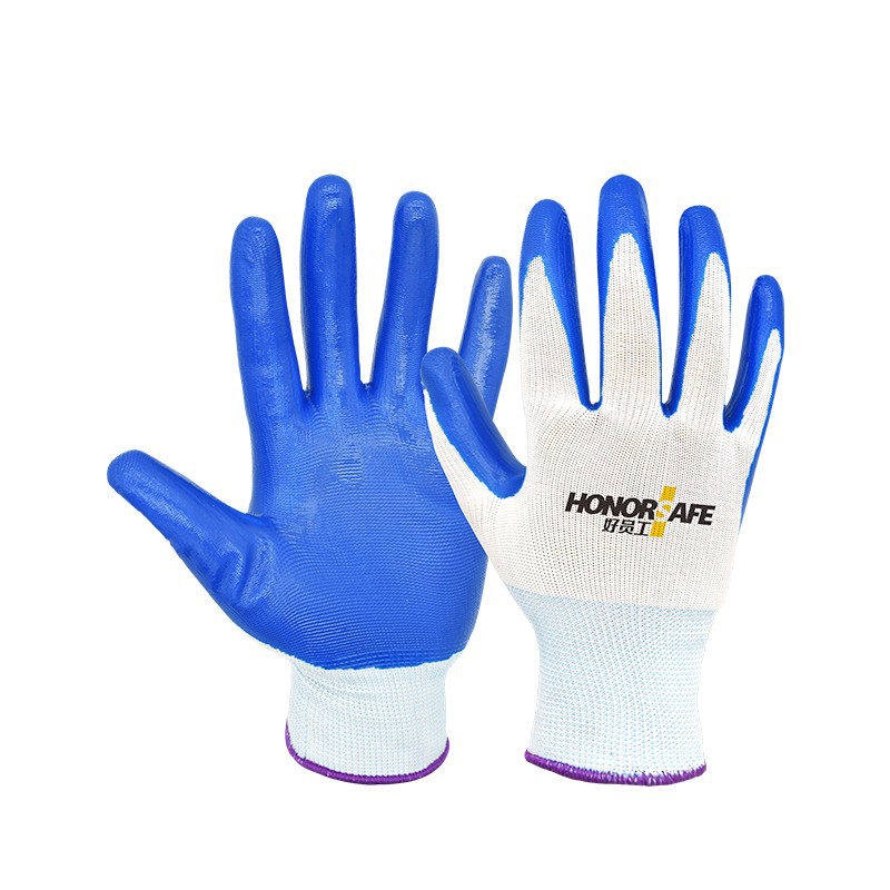 好员工 N301 丁腈涂掌手套 13针 均码 （单位：副）  