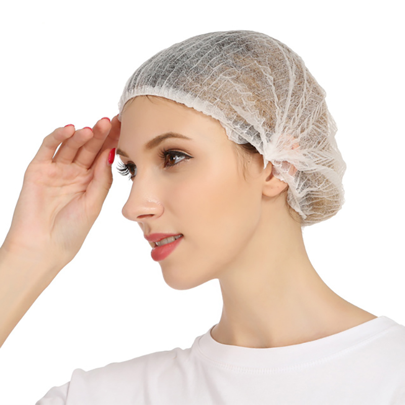 星工 双筋白色 一次性头套 无纺布防尘防护 （单位：个）  