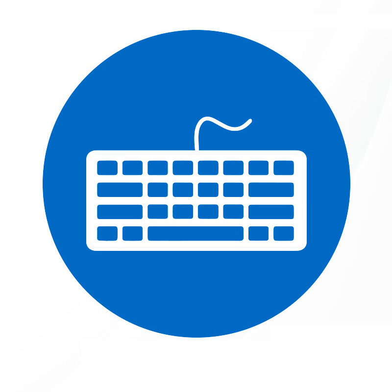 海斯迪克 HK-5127 物品定位贴 5cm （单位：个） 键盘 