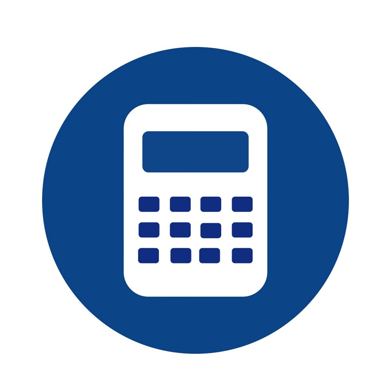 海斯迪克 HK-5127 物品定位贴 5cm （单位：个） 计算器 