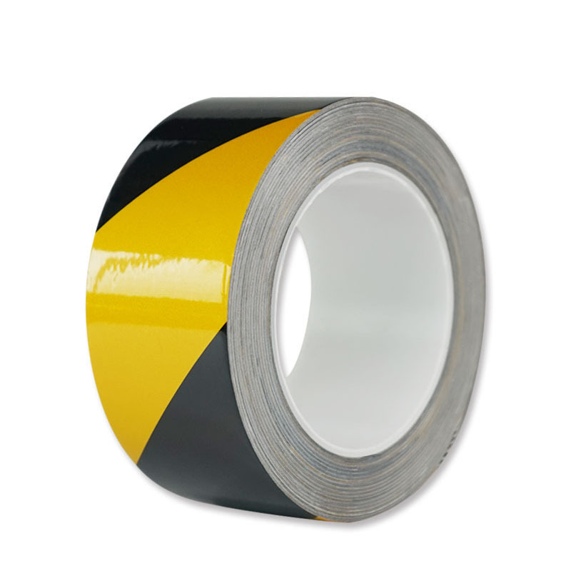 安赛瑞 14219 划线胶带 反光 75mm*22m （单位：卷）  黄黑