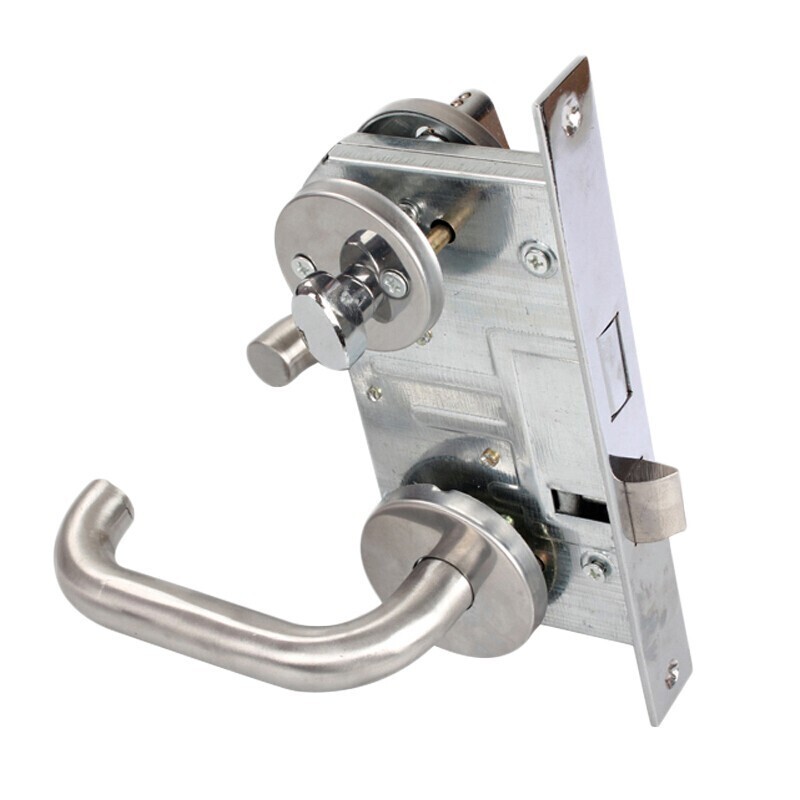 普力捷 194*50mm 防火门锁 右开 （单位：把）  