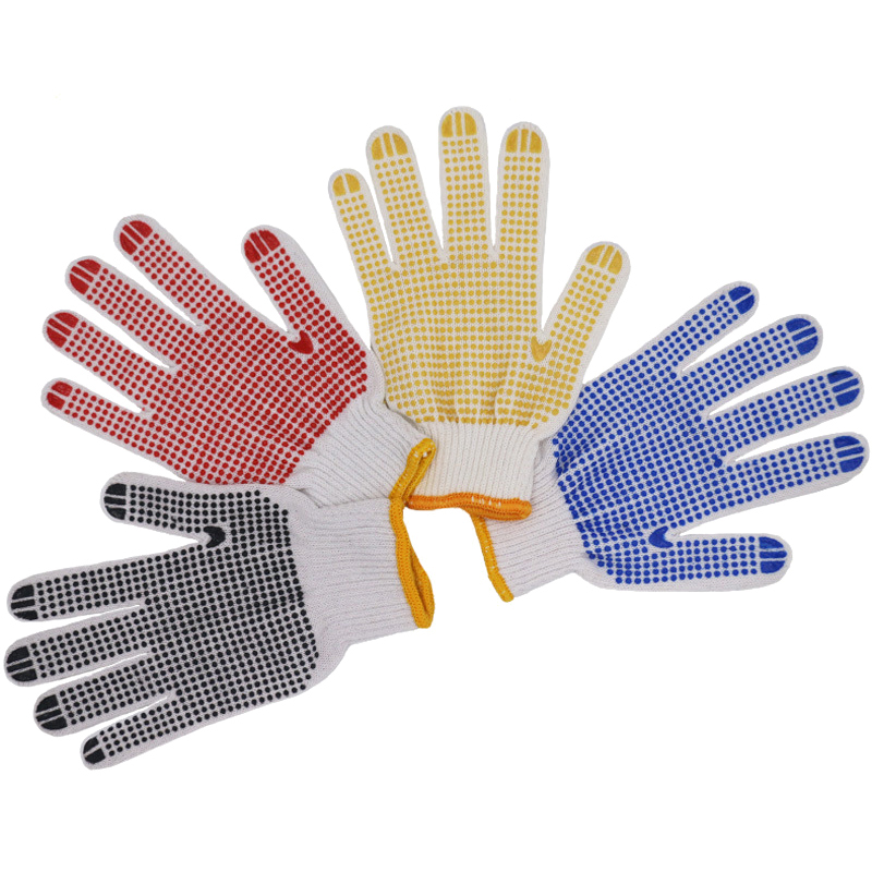 海斯迪克 HKW-80 劳保手套 600点胶 （单位：双）  