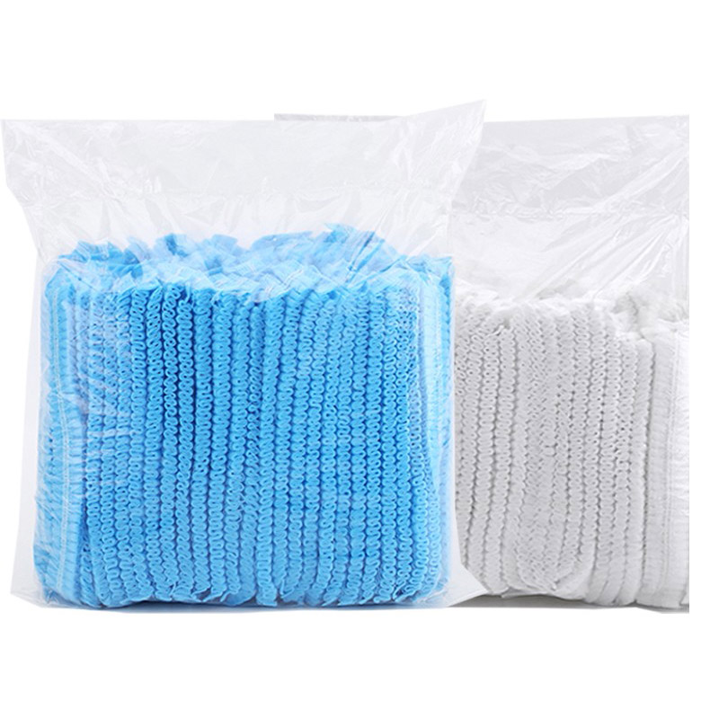 海斯迪克 HKZJ-28 一次性无纺布条形帽 18英寸 100个/包 （单位：包）  