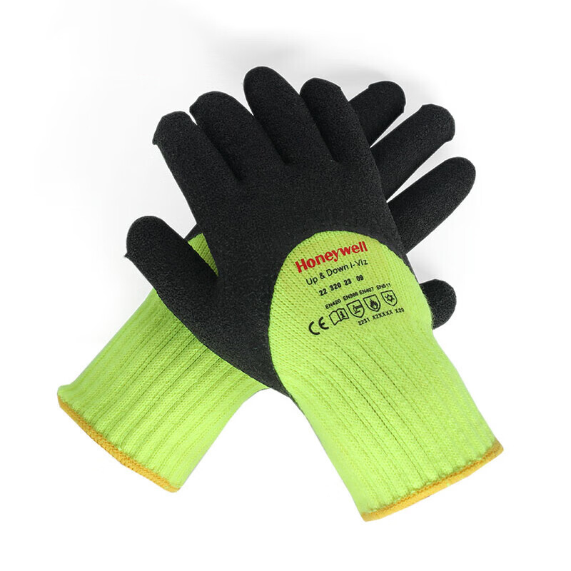 霍尼韦尔(Honeywell) 2232023CN 劳保手套 乳胶耐磨防寒 8码 （单位：双）  