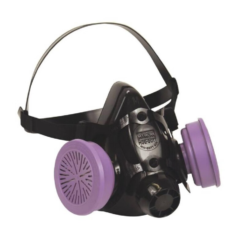 霍尼韦尔(Honeywell) 770030 硅胶双滤盒面罩 7700系列M无滤盒 （单位：个）  