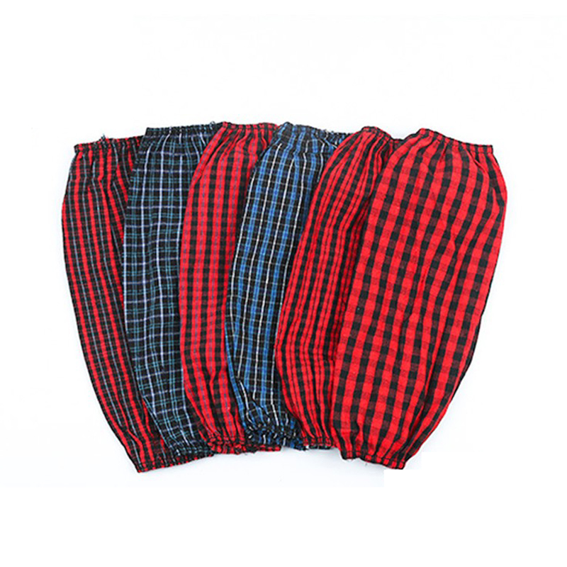 安赛瑞 3E 00006 格子袖套  （单位：对）  