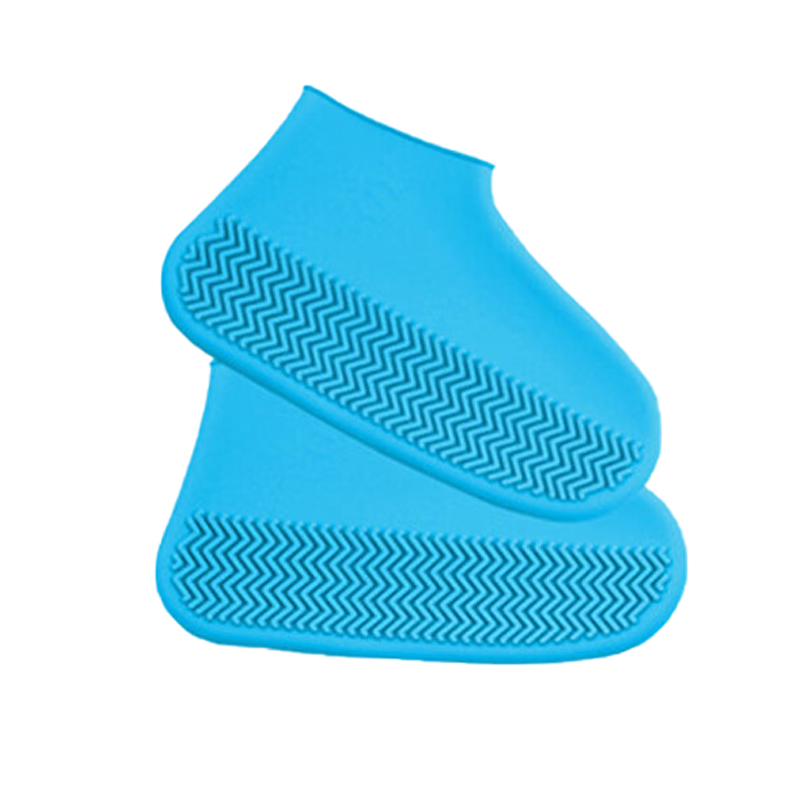 谋福 成人硅胶 雨鞋套  （单位：双）  蓝色