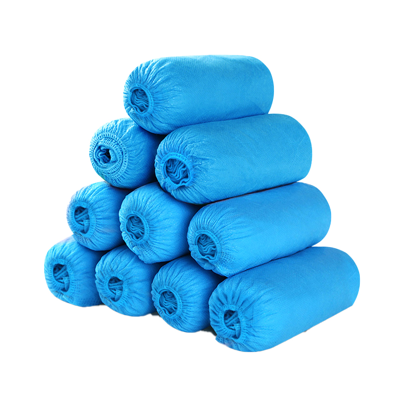 谋福 加厚 无纺布鞋套 100只/包 （单位：包）  蓝色