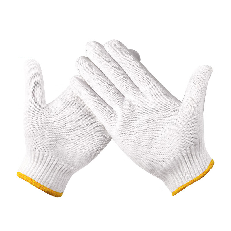 谋福 80335 棉纱手套 棉线漂白600g经典款 （单位：双）  