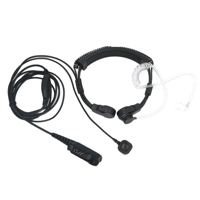 摩托罗拉(Motorola) MTP3150 喉震喉控耳机 有线 （单位：副）  黑色