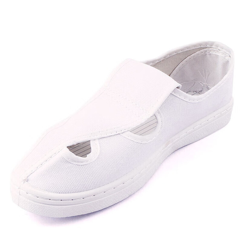 谋福 168 防静电无尘鞋 PVC四孔帆布 （单位：双）  