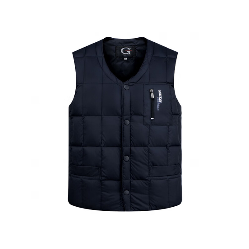 MGSUV 加厚保暖内胆 羽绒马甲 尺码可选 （单位：件）  藏青色