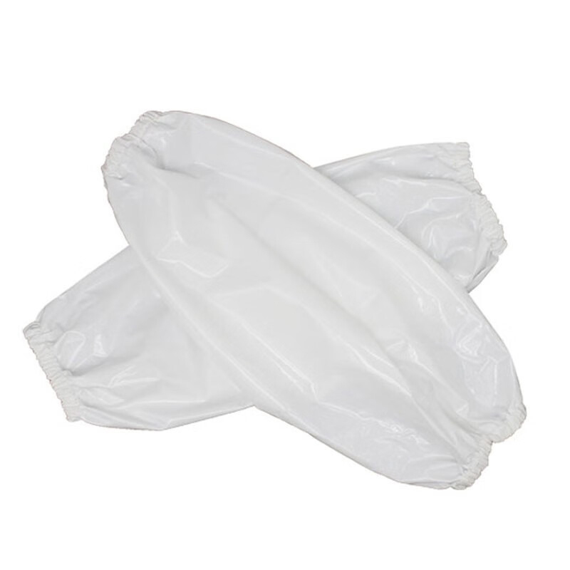 冰禹 TPU防水防油 袖套 耐酸碱清洁 （单位：双）  白色