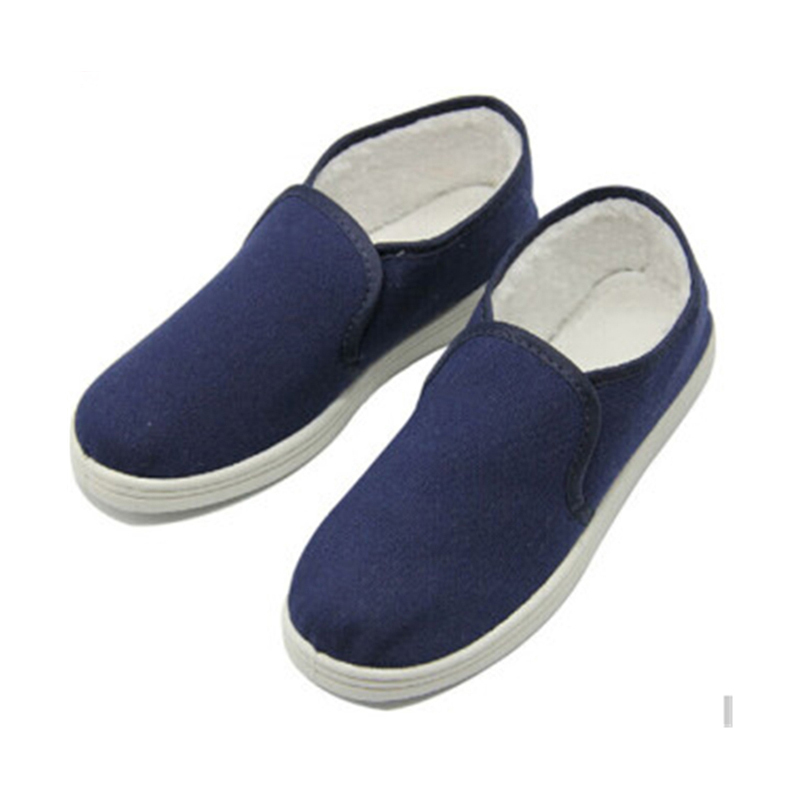 布布祥 冬季加绒加厚 棉鞋 码数可选 （单位：双）  蓝色