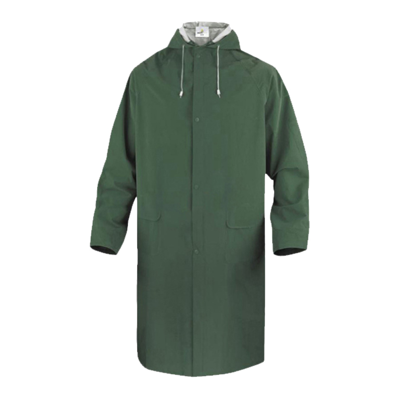 代尔塔 407005 连体雨衣 双面PVC涂层码数可选 （单位：件）  绿色