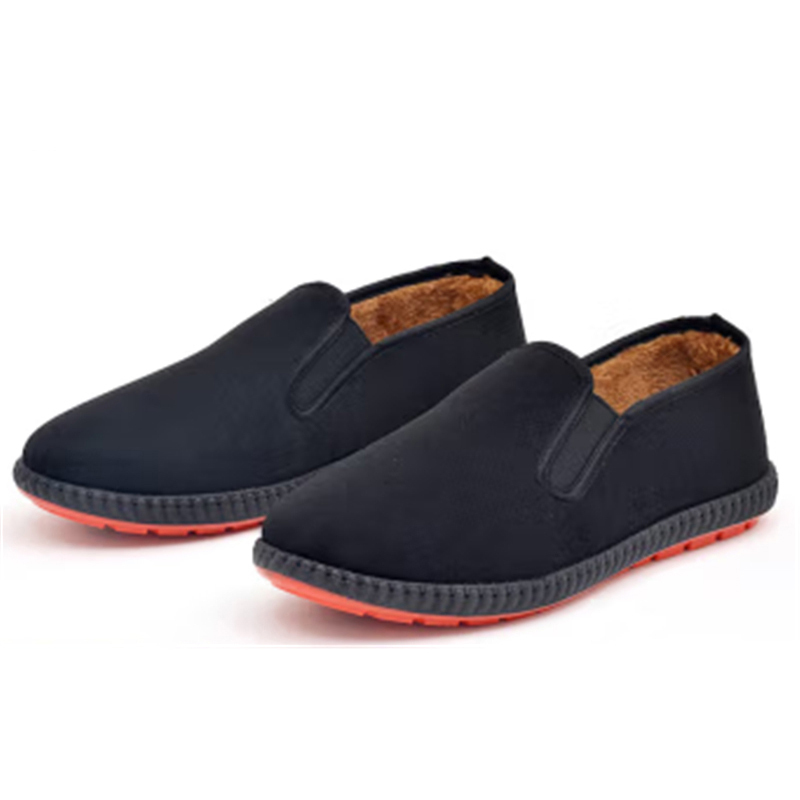 布布祥 冬季加绒加厚 棉鞋 码数可选 （单位：双）  黑色