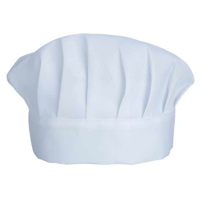 麦锐欧 防尘防油 厨师帽 小厨帽6cm边 （单位：个）  白色