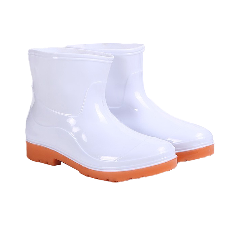 佳护 牛筋底-不加棉 雨鞋 高度16cm左右 （单位：双）  白色