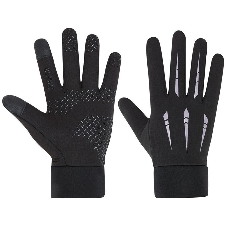 靓魅姿 加绒保暖 手套 全指头 （单位：双）  灰色