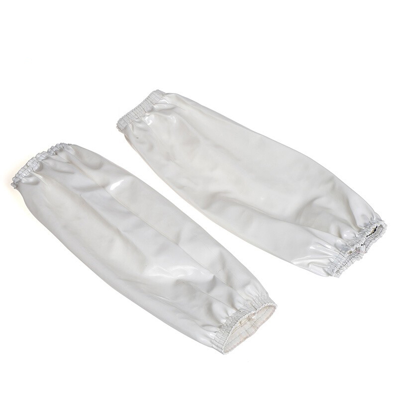 星工 PU皮 套袖 10付装 防水防油污 （单位：包）  